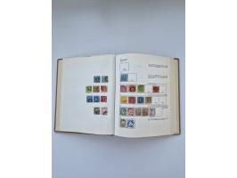 1849/1989, meist gestempelte und teils ungebrauchte Sammlung in sieben “Sprechendes Behrens” Alben, ab Altdeutschland, Koloni