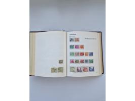 1849/1989, meist gestempelte und teils ungebrauchte Sammlung in sieben “Sprechendes Behrens” Alben, ab Altdeutschland, Koloni