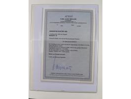 1850/66, reichhaltige gestempelte Sammlung und 26 Briefe und Posteinlieferungsscheine, dabei Mi.-Nr. 1a und 2b gestempelt, 1a