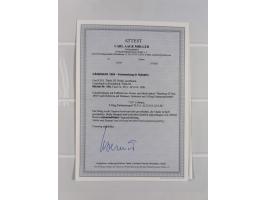 1850/66, reichhaltige gestempelte Sammlung und 26 Briefe und Posteinlieferungsscheine, dabei Mi.-Nr. 1a und 2b gestempelt, 1a