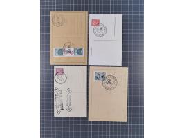 BEFREIUNGSSTEMPEL: Interessante Partie mit über 90 Karten und Briefen, außerdem einige lose Marken, gute Erhaltung
