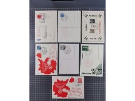 BEFREIUNGSSTEMPEL: Interessante Partie mit über 90 Karten und Briefen, außerdem einige lose Marken, gute Erhaltung
