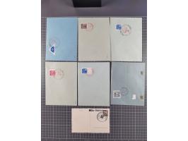 BEFREIUNGSSTEMPEL: Interessante Partie mit über 90 Karten und Briefen, außerdem einige lose Marken, gute Erhaltung
