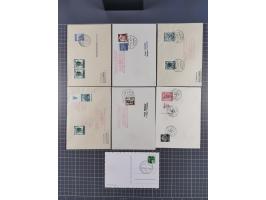 BEFREIUNGSSTEMPEL: Interessante Partie mit über 90 Karten und Briefen, außerdem einige lose Marken, gute Erhaltung
