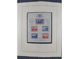 1918/59, interesting, mostly unused and mint never hinged collection, with some better Revolutionery Issues, different waterm