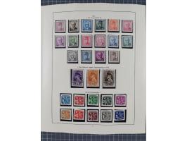 1918/59, interesting, mostly unused and mint never hinged collection, with some better Revolutionery Issues, different waterm