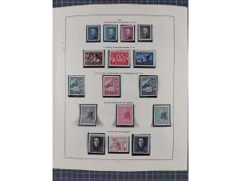 1918/59, interesting, mostly unused and mint never hinged collection, with some better Revolutionery Issues, different waterm