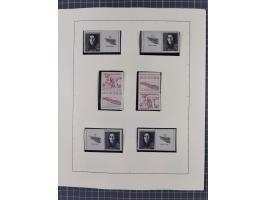 1918/59, interesting, mostly unused and mint never hinged collection, with some better Revolutionery Issues, different waterm