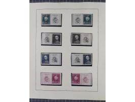 1918/59, interesting, mostly unused and mint never hinged collection, with some better Revolutionery Issues, different waterm