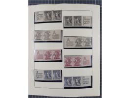 1918/59, interesting, mostly unused and mint never hinged collection, with some better Revolutionery Issues, different waterm