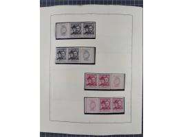 1918/59, interesting, mostly unused and mint never hinged collection, with some better Revolutionery Issues, different waterm