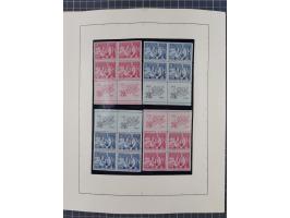 1918/59, interesting, mostly unused and mint never hinged collection, with some better Revolutionery Issues, different waterm