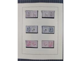 1918/59, interesting, mostly unused and mint never hinged collection, with some better Revolutionery Issues, different waterm