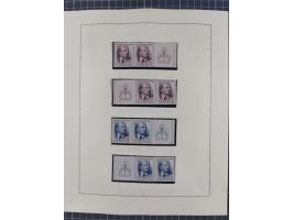 1918/59, interesting, mostly unused and mint never hinged collection, with some better Revolutionery Issues, different waterm