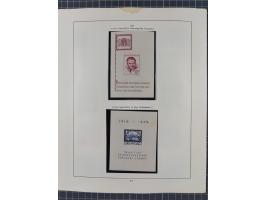 1918/59, interesting, mostly unused and mint never hinged collection, with some better Revolutionery Issues, different waterm