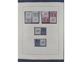 1918/59, interesting, mostly unused and mint never hinged collection, with some better Revolutionery Issues, different waterm