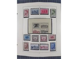 1918/59, interesting, mostly unused and mint never hinged collection, with some better Revolutionery Issues, different waterm