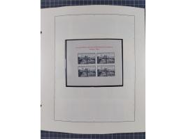 1918/59, interesting, mostly unused and mint never hinged collection, with some better Revolutionery Issues, different waterm