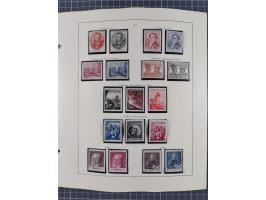 1918/59, interesting, mostly unused and mint never hinged collection, with some better Revolutionery Issues, different waterm