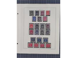 1918/59, interesting, mostly unused and mint never hinged collection, with some better Revolutionery Issues, different waterm