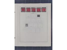 1918/59, interesting, mostly unused and mint never hinged collection, with some better Revolutionery Issues, different waterm