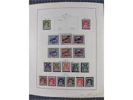 1918/59, interesting, mostly unused and mint never hinged collection, with some better Revolutionery Issues, different waterm