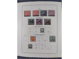 1918/59, interesting, mostly unused and mint never hinged collection, with some better Revolutionery Issues, different waterm