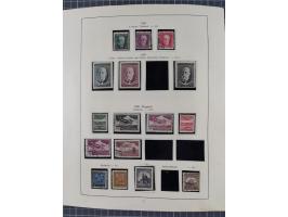 1918/59, interesting, mostly unused and mint never hinged collection, with some better Revolutionery Issues, different waterm