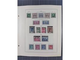 1918/59, interesting, mostly unused and mint never hinged collection, with some better Revolutionery Issues, different waterm