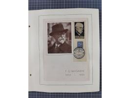 1918/59, interesting, mostly unused and mint never hinged collection, with some better Revolutionery Issues, different waterm