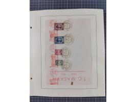 1918/59, interesting, mostly unused and mint never hinged collection, with some better Revolutionery Issues, different waterm