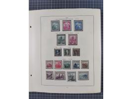 1918/59, interesting, mostly unused and mint never hinged collection, with some better Revolutionery Issues, different waterm