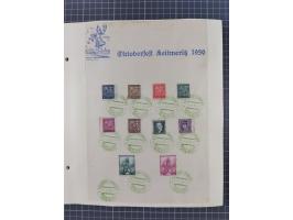 1918/59, interesting, mostly unused and mint never hinged collection, with some better Revolutionery Issues, different waterm