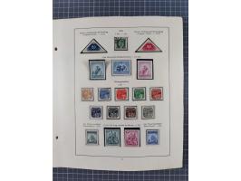 1918/59, interesting, mostly unused and mint never hinged collection, with some better Revolutionery Issues, different waterm