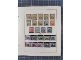 1918/59, interesting, mostly unused and mint never hinged collection, with some better Revolutionery Issues, different waterm