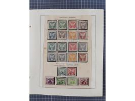 1918/59, interesting, mostly unused and mint never hinged collection, with some better Revolutionery Issues, different waterm