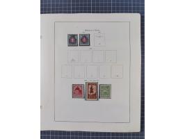 1918/59, interesting, mostly unused and mint never hinged collection, with some better Revolutionery Issues, different waterm