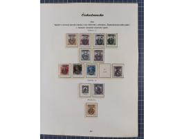 1918/59, interesting, mostly unused and mint never hinged collection, with some better Revolutionery Issues, different waterm