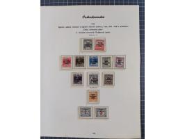 1918/59, interesting, mostly unused and mint never hinged collection, with some better Revolutionery Issues, different waterm