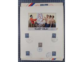 1918/59, interesting, mostly unused and mint never hinged collection, with some better Revolutionery Issues, different waterm