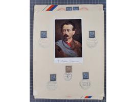 1918/59, interesting, mostly unused and mint never hinged collection, with some better Revolutionery Issues, different waterm