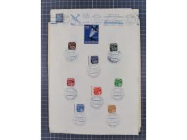 1918/59, interesting, mostly unused and mint never hinged collection, with some better Revolutionery Issues, different waterm