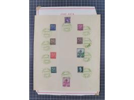 1918/59, interesting, mostly unused and mint never hinged collection, with some better Revolutionery Issues, different waterm