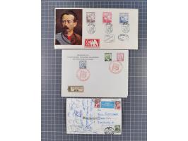 1918/59, interesting, mostly unused and mint never hinged collection, with some better Revolutionery Issues, different waterm