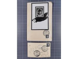 1918/59, interesting, mostly unused and mint never hinged collection, with some better Revolutionery Issues, different waterm