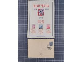 1918/59, interesting, mostly unused and mint never hinged collection, with some better Revolutionery Issues, different waterm