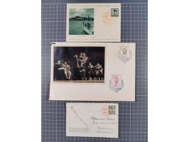 1918/59, interesting, mostly unused and mint never hinged collection, with some better Revolutionery Issues, different waterm