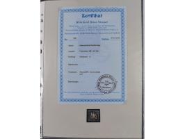 1849/70 (ca.), meist gestempelte kleine Partie im Ordner, überwiegend Bayern mit u.a. 1 IIa, 4 I/III, 8II, Wappen-Brief in di