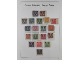 1918/69, meist postfrische Sammlung inkl. Portomarken mit einigen besseren und kpl. Ausgaben, ab ca. 1946 augenscheinlich pos