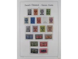 1918/69, meist postfrische Sammlung inkl. Portomarken mit einigen besseren und kpl. Ausgaben, ab ca. 1946 augenscheinlich pos